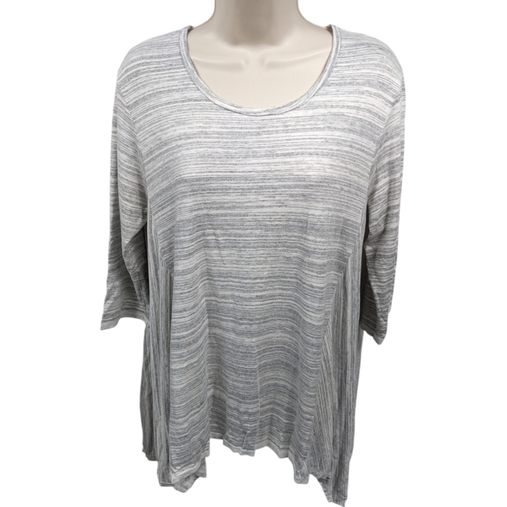 INAE Collection Asymmetric Tunic Top Sz S